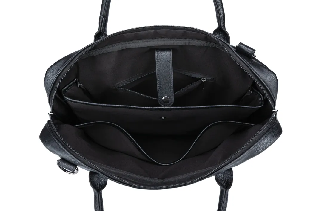 Bolsa de Manga para Laptop OEM ODM com Alça, Estojo de Couro PU