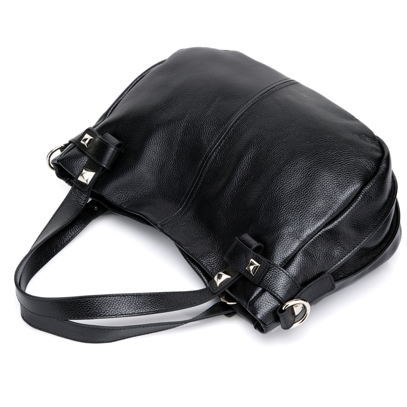 Bolsa Hobo de Couro Francis, Bolsa de Lazer em PU com Duas Alças