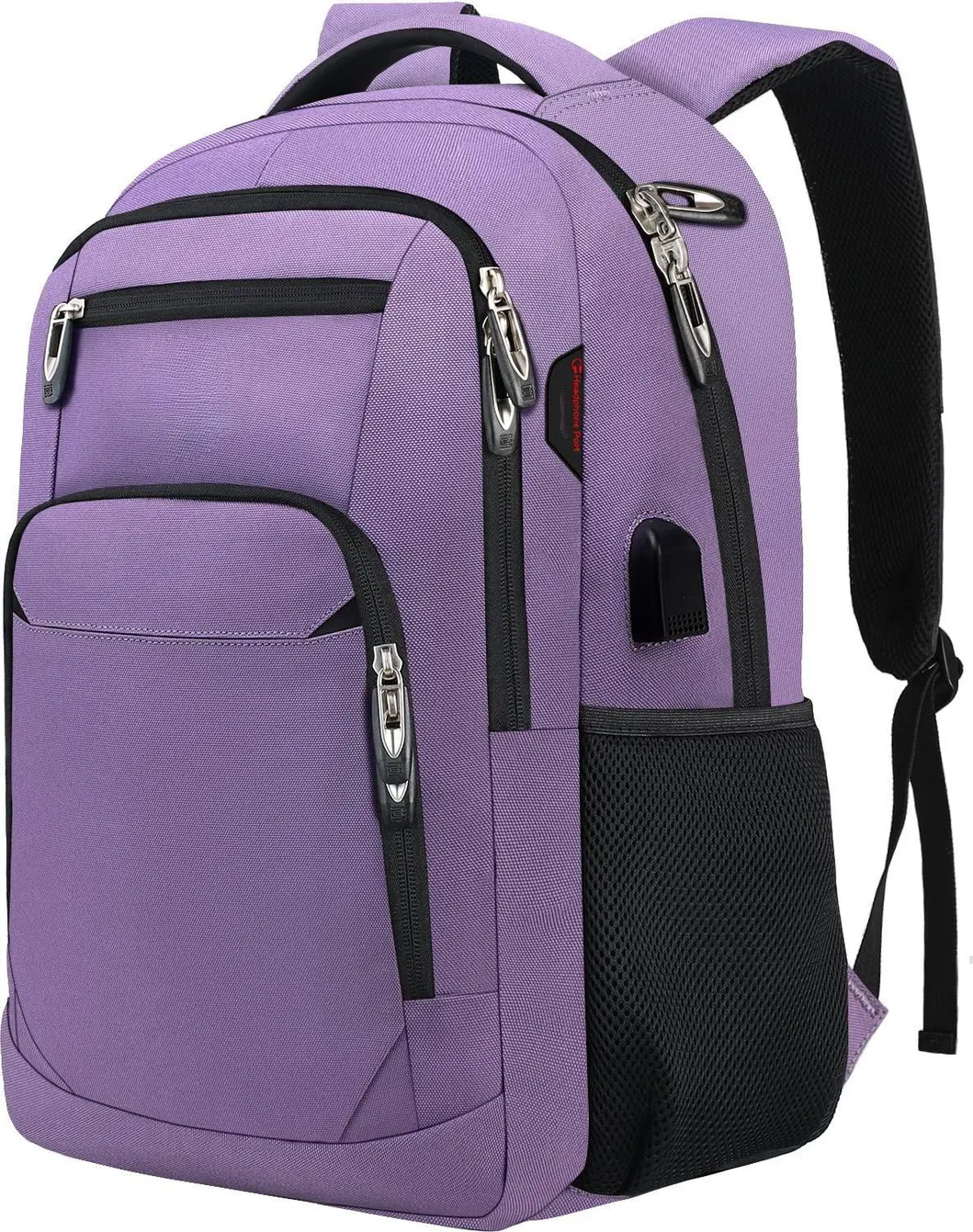 Mala de Viagem Antifurto Slim Durável para Laptops com Porta USB para Carregamento