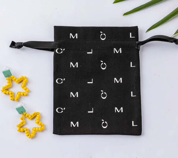Logotipo personalizado sacos com cordão