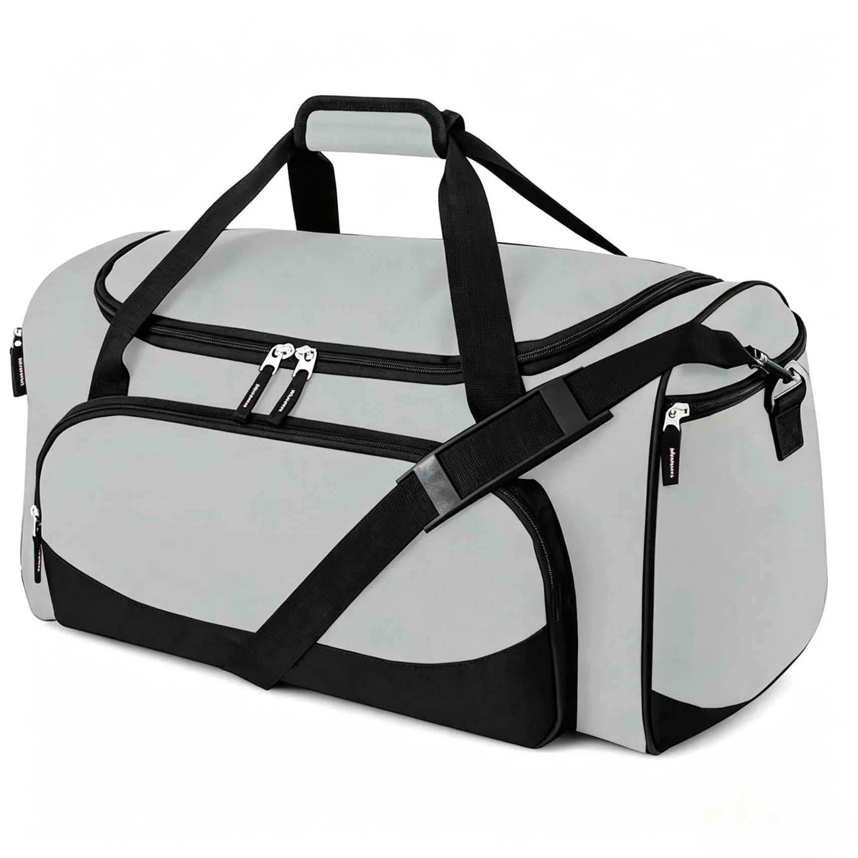 Bolsa de Ginástica com Compartimento para Sapatos Bolsa de Viagem Esportiva para Homens Bolsas de Duffel Fashion