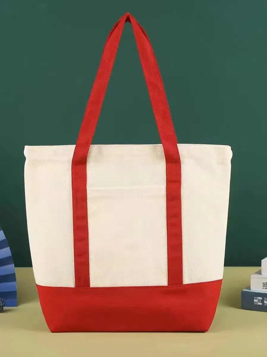 Venda Quente Grande Capacidade Bolsa de Algodão Personalizada Bolsa Tote Tamanho Grande
