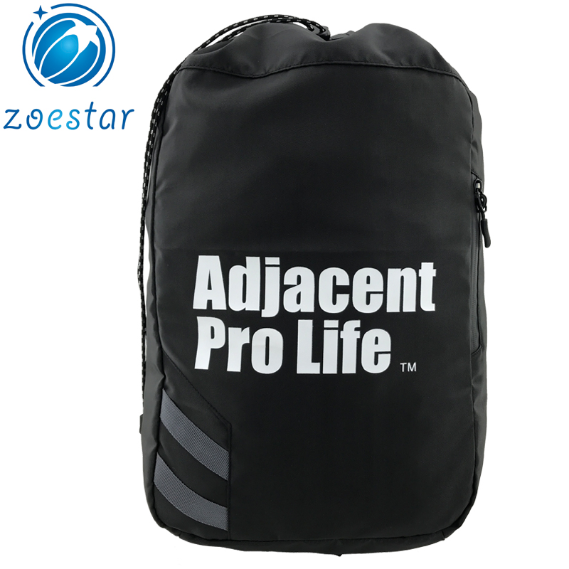 Exibição de Promoção Decoração Mochila de Poliéster Nylon Moda Esportiva Saco de Cordão