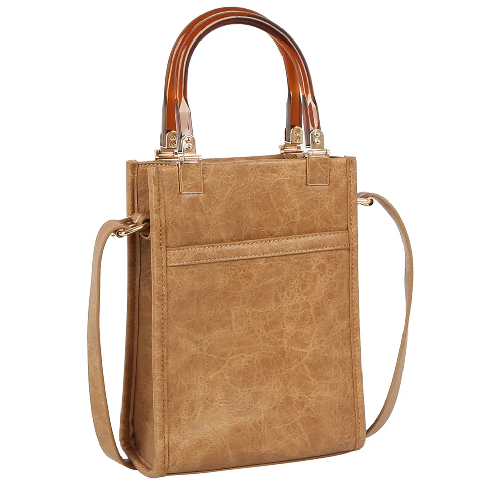 Bolsa de Mão de Acrílico Premium