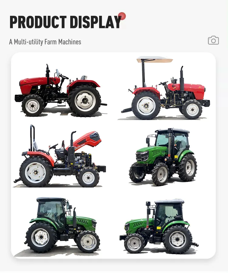 35HP 40HP 100HP 130HP 45HP Disponibilidade de Peças para Trator Transportador de Madeira Pacote de Visibilidade Noturna para Trator Horticultural Lâmina de Neve