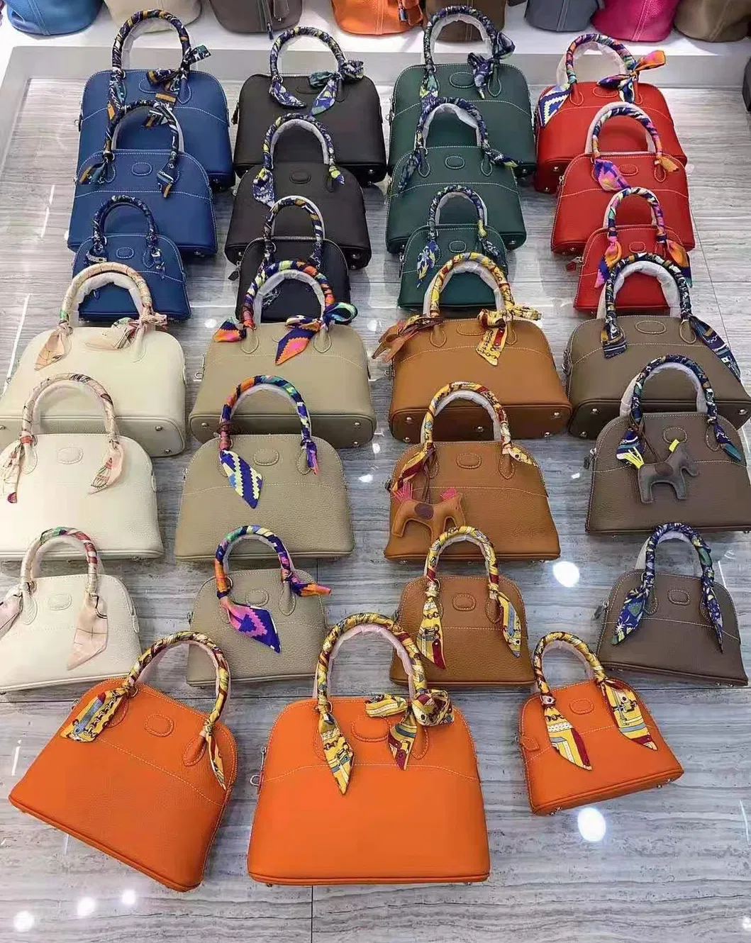 Bolsa Tote Mini Mensageiro de Luxo em Couro Genuíno