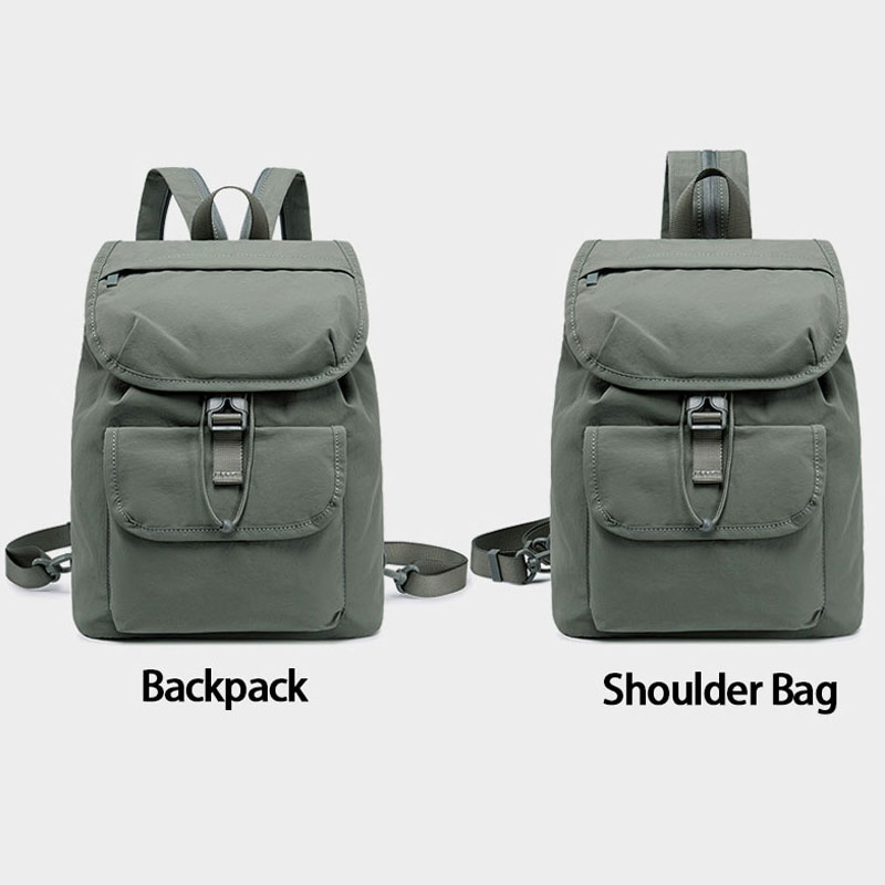 Bolsa Mochila de Ombro Única Mini Leve e Impermeável Fuliya para Lazer ao Ar Livre, Ideal para Camping, Trekking e Caminhadas