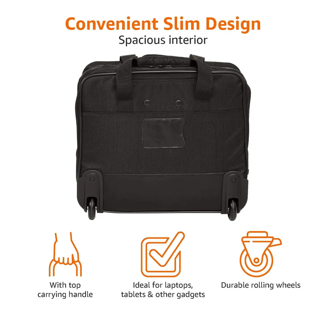 Bolsa com Rodas Resistente à Água Acomoda até 17.3 Laptop