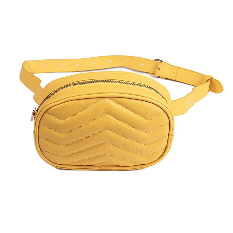 Bolsa de Cintura e Fanny Pack de Couro Vegano para Esportes