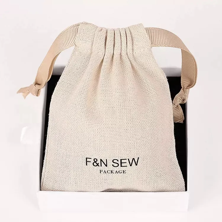 Saco de Algodão Ecológico com Cordão Personalizado
