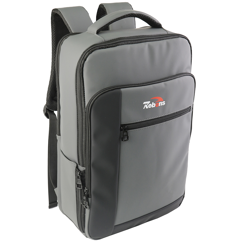 2025 Mochila Personalizada Grande à Prova d'Água 14 15 16 17 Polegadas USB para Computador Laptop Estilosa de Alta Qualidade em Couro PU para Viagem, Negócios e Escritório, Luxuosa para Homens