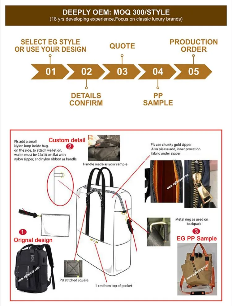 Mochila de Lona Impermeável