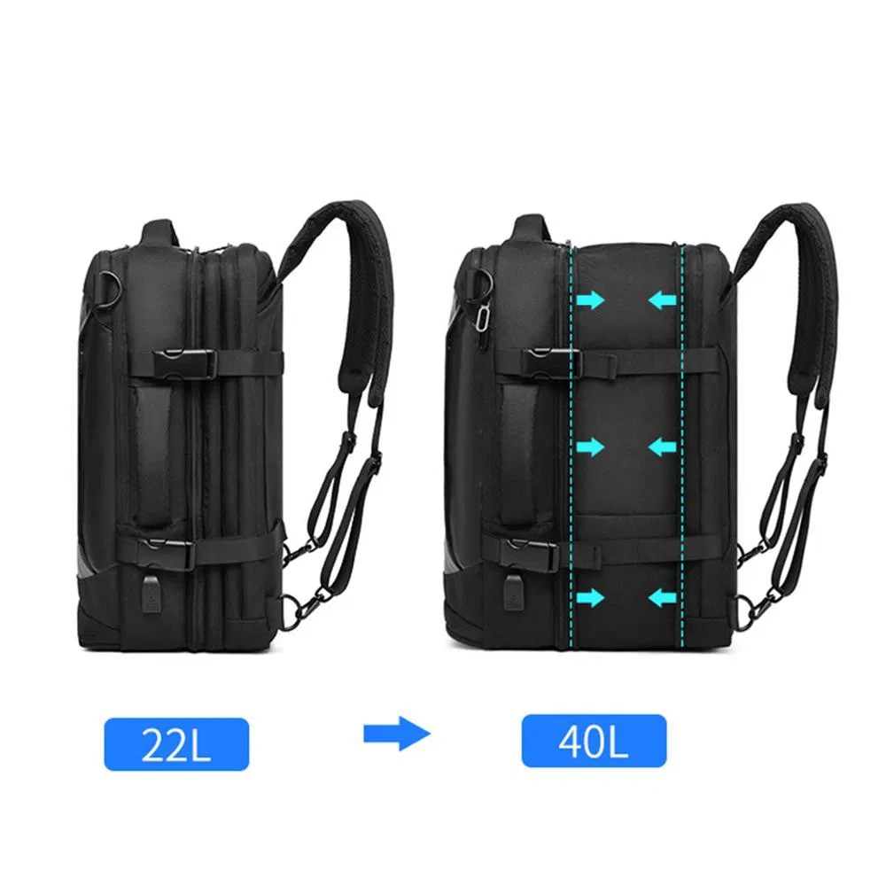 Mochila de Viagem Escolar Estilosa, Bolsa Universitária Durável, Bolsa Slim para Computador