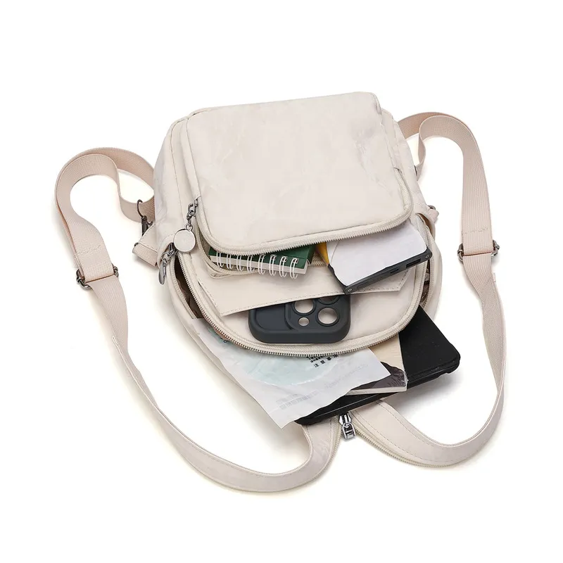 Mochila de Moda com Zíper Alta Qualidade Mini Durável Bonita para Crianças Alunos Jardim de Infância Meninas Mulheres