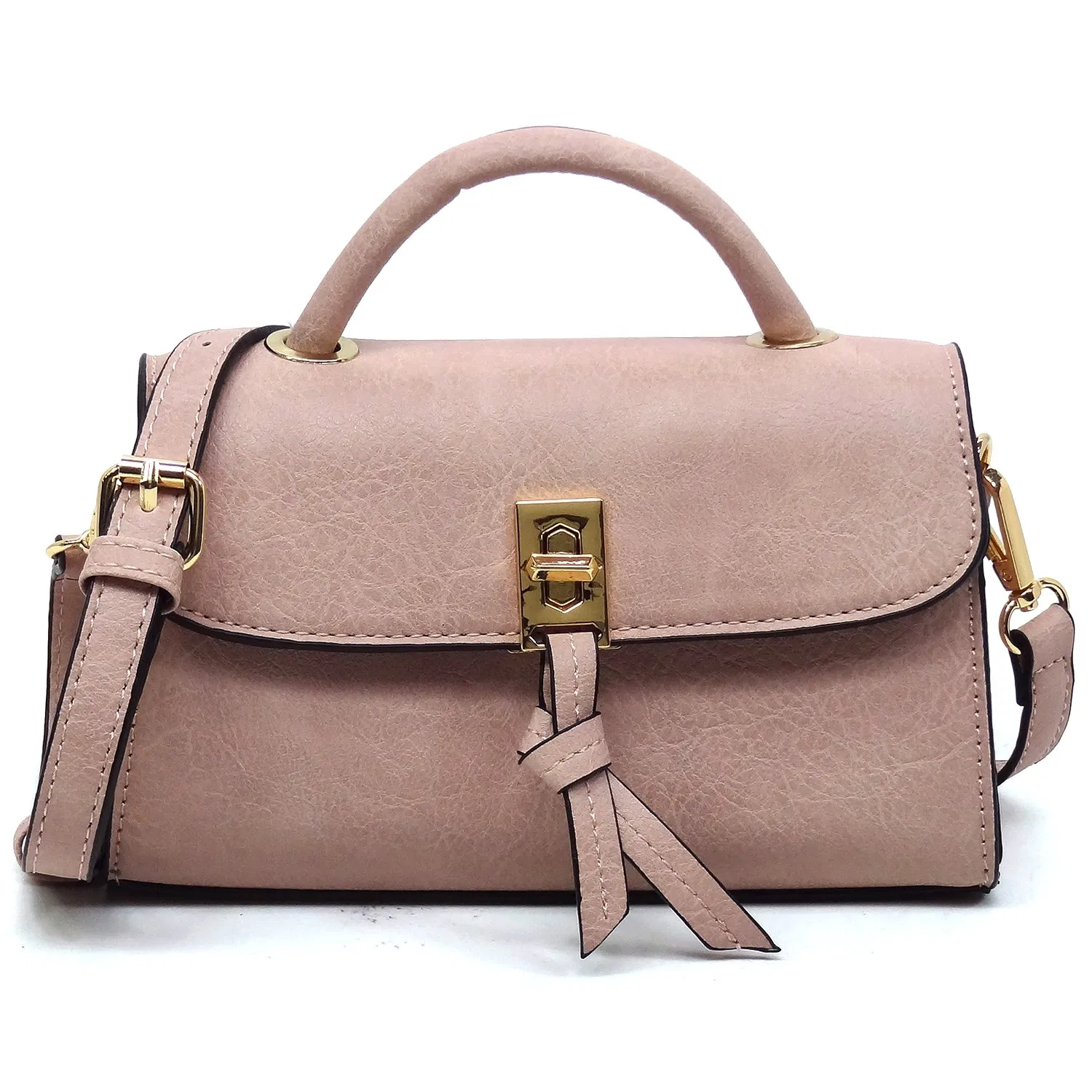 Bolsa Transversal com Fecho Estiloso para Mulheres Modernas
