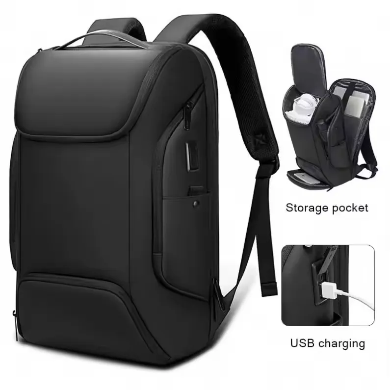 Mochila de Viagem Multifuncional Masculina para Negócios com Porta USB Mochila para Laptop