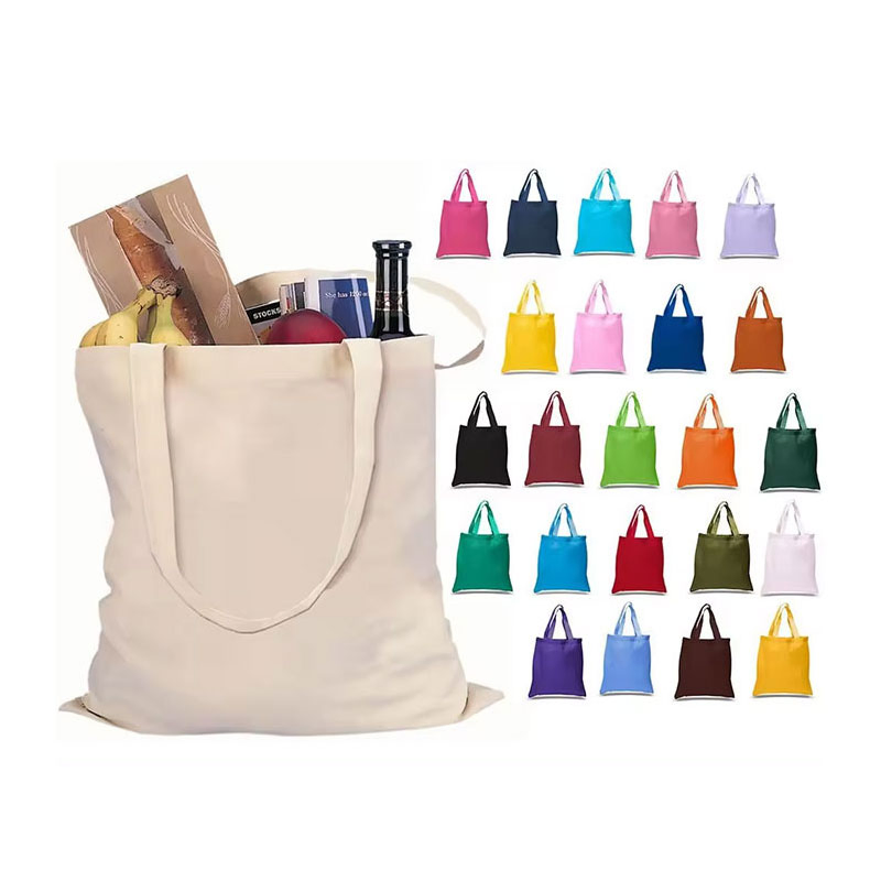 Fabricantes Atacado Personalizado Sacos de Lona em Branco para Ombro Sacolas de Compras