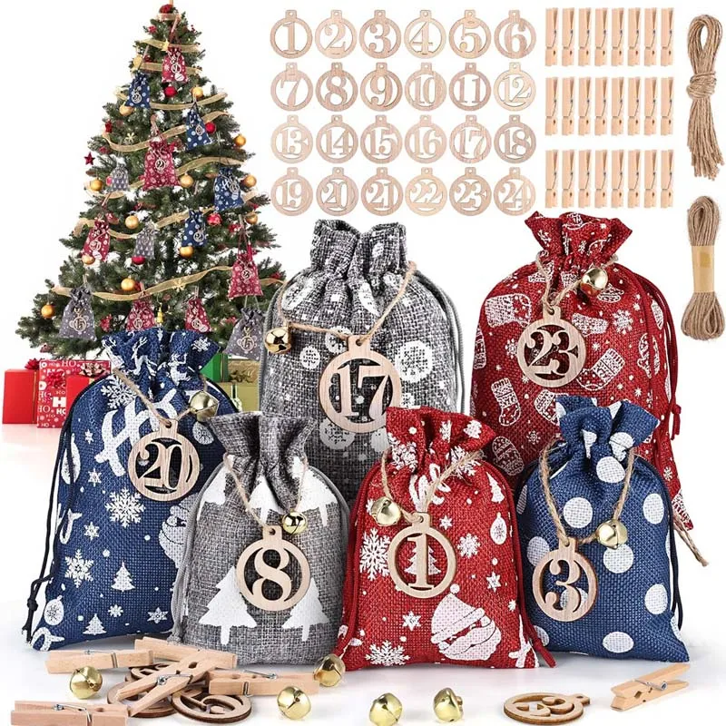 Conjunto Luxo Bolsas de Natal