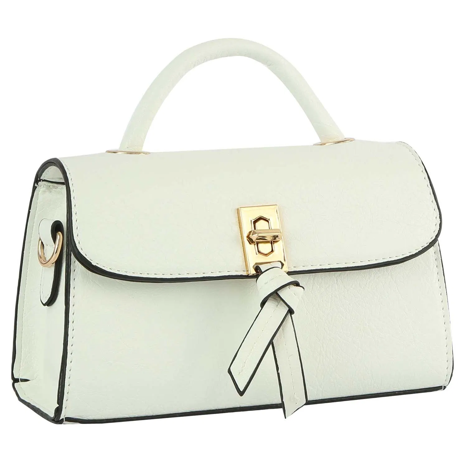 Bolsa Transversal com Fecho Estiloso para Mulheres Modernas
