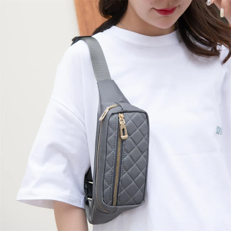 Bolsa de Cintura Fanny Pack para Celular, Bolsa de Peito para Mulheres, Bolsa Esportiva de Cintura