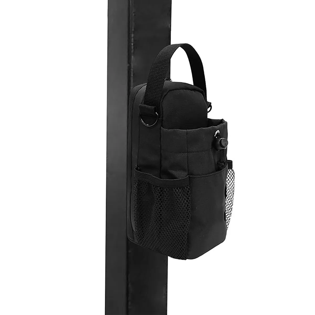 SJ-YB2192 Bolsa esportiva cruzada magnética personalizada com zíper, alça de ombro, suporte de garrafa de água magnético, bolsa de ginásio