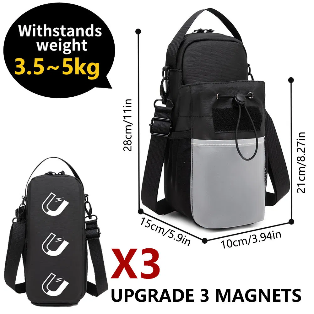 Bolsa de Água Magnética da Moda para Academia, Bolsa de Armazenamento para Telefone Esportivo Multifuncional, Bolsa Crossbody Portátil para Fitness