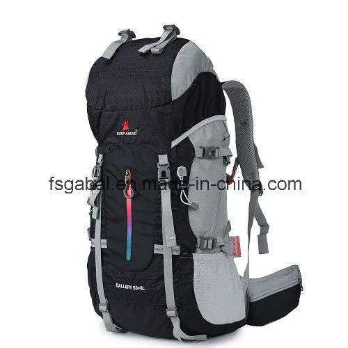 Mochila de Nylon Impermeável para Atividades ao Ar Livre, Caminhadas, Viagens, Trekking e Esportes