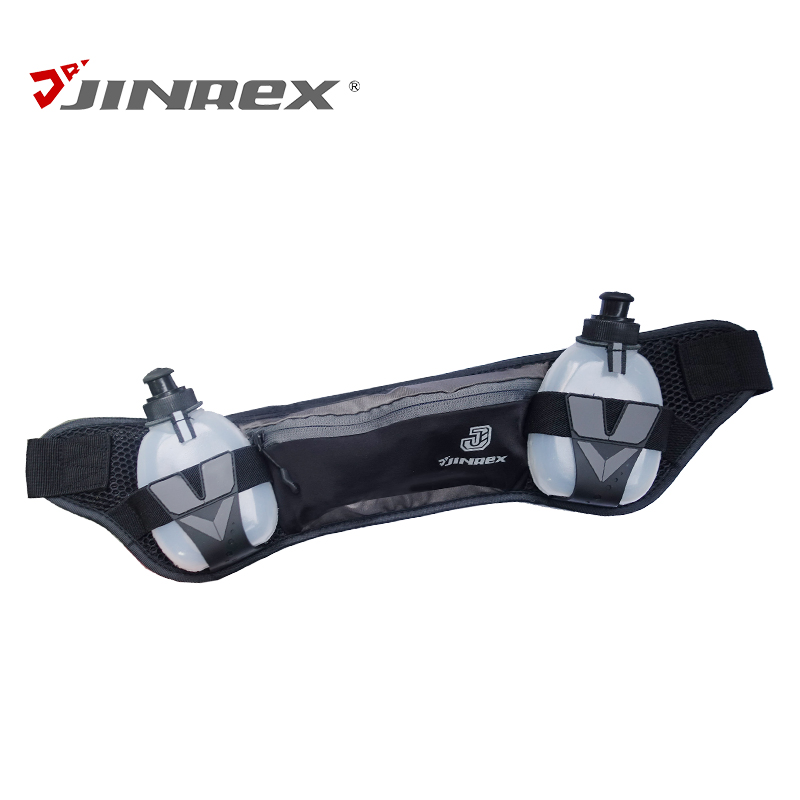 Bolsa de Cintura para Esportes ao Ar Livre em LDPE com Suporte para Hidratação e Dois Porta-Botões