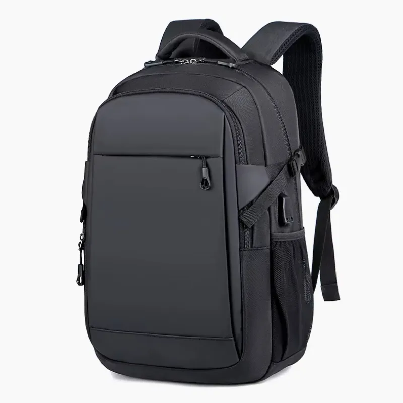 Mochila de Negócios para Computador com Zíper e Fecho Estilo Executivo Profissional
