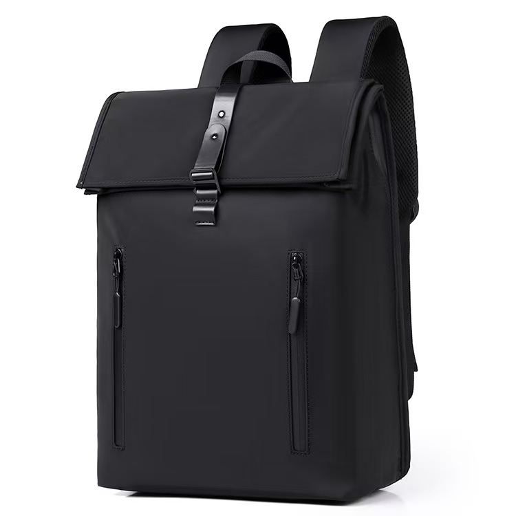 Mochila de Designer Masculina de Luxo com Fecho Magnético para Viagens de Negócios