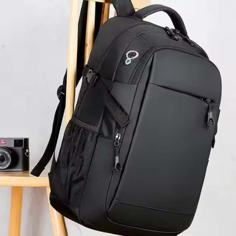 Mochila de Negócios para Computador com Zíper e Fecho Estilo Executivo Profissional
