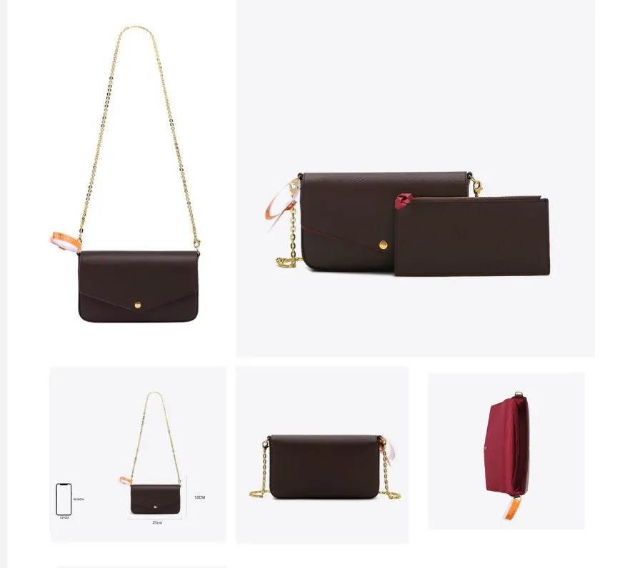 Designer de Luxo Estilo Bolsa Alta Qualidade Bolsa de Moda Feminina Bolsa de Couro