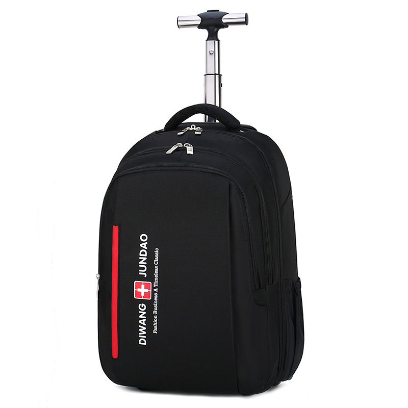 Mala de viagem com rodinhas à prova d'água para laptop de design de moda