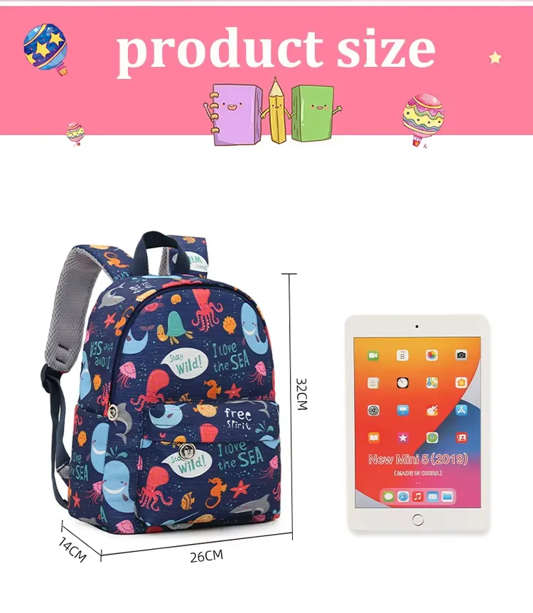 Mochila Escolar Infantil Barata Atacado Mochilas Mini Personalizadas para Crianças Moda Mochila Escolar para Meninas Estudantes