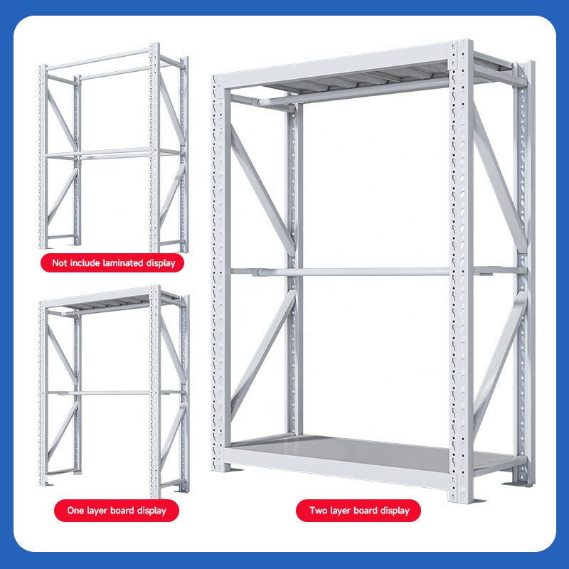 Wholesale Warehouse Clothing Rack Factory Display Stand for Garment Storage Simple Floor-Standing Hanging Rod Shelving Rack