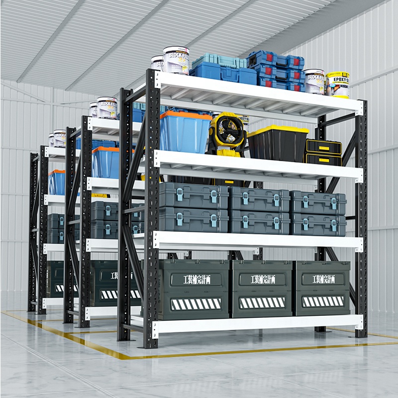 High Quality Warehouse Heavy Duty Metal Shelving Rack Industrial Goods Shelf System