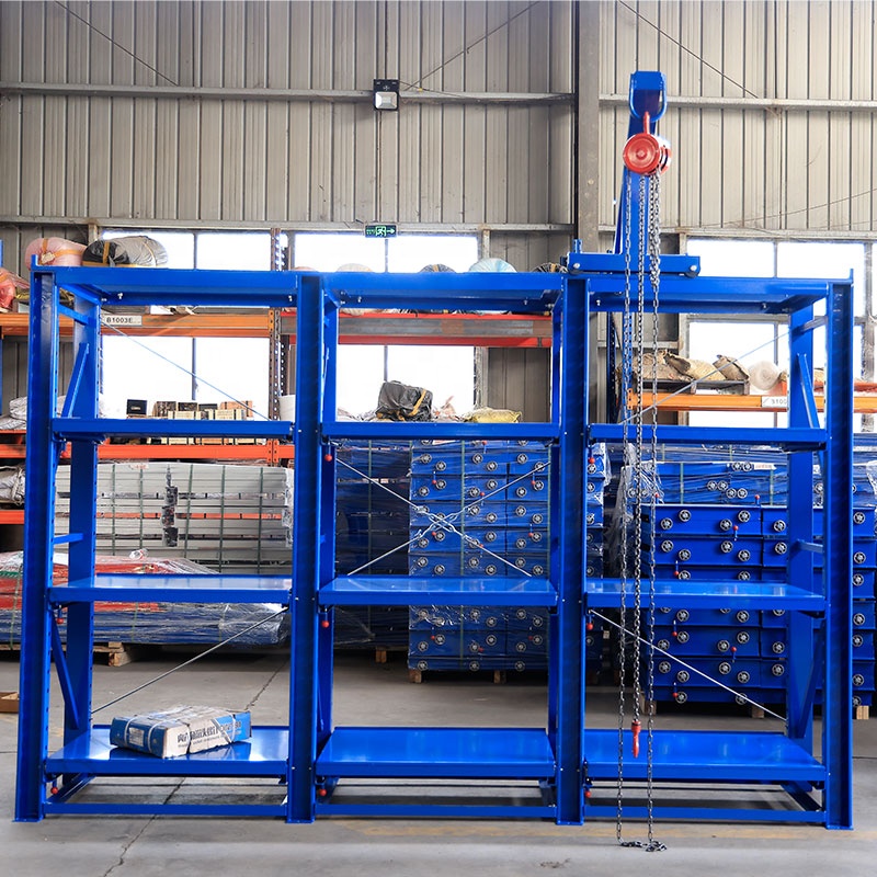 Shibang 1000KG Heavy Duty Boltless Multi-Level Steel Drawer Racking System with Powder Coated Finish for Warehouse Use