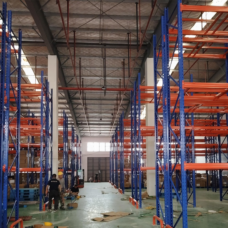 Factory Customization Heavy Duty Metal Pallet Storage Racking 1000kg/1500KG/2000kg Per Layer Industrial Pallet Shelving Rack