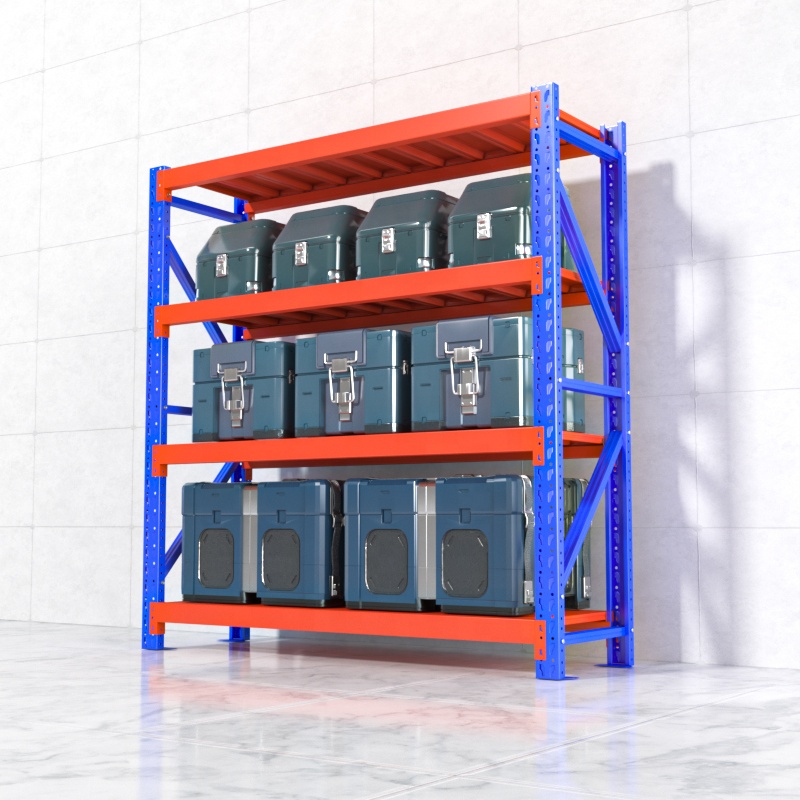 40HQ 350 Set 200*60*200CM Garage Warehouse Industrial Racking Systems