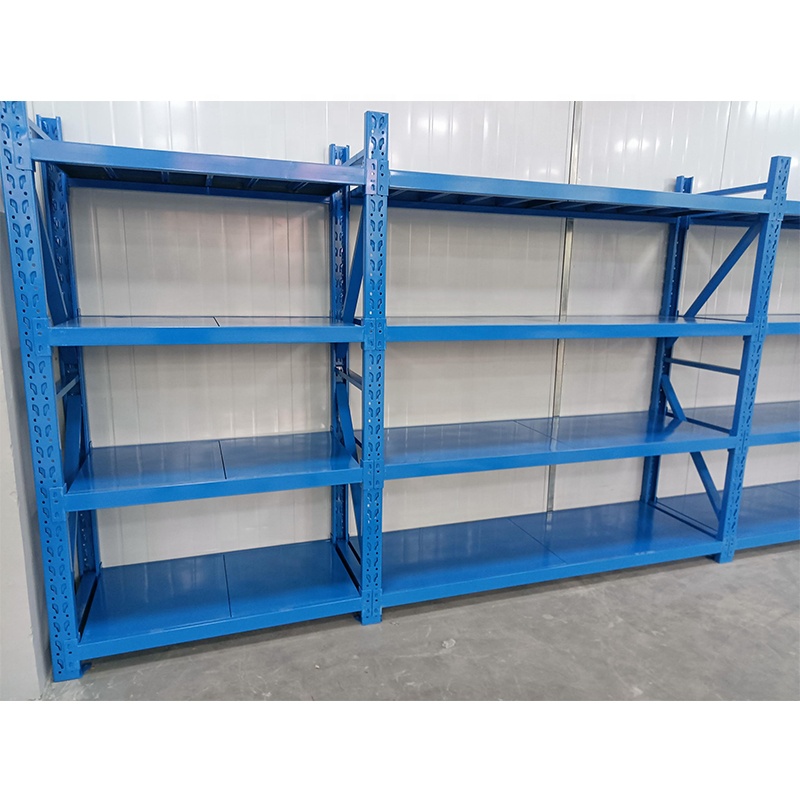 Shibang 150KG Load Light Duty Warehouse Storage Rack Adjustable 4 Layer Steel Shelving for Garage and Industrial