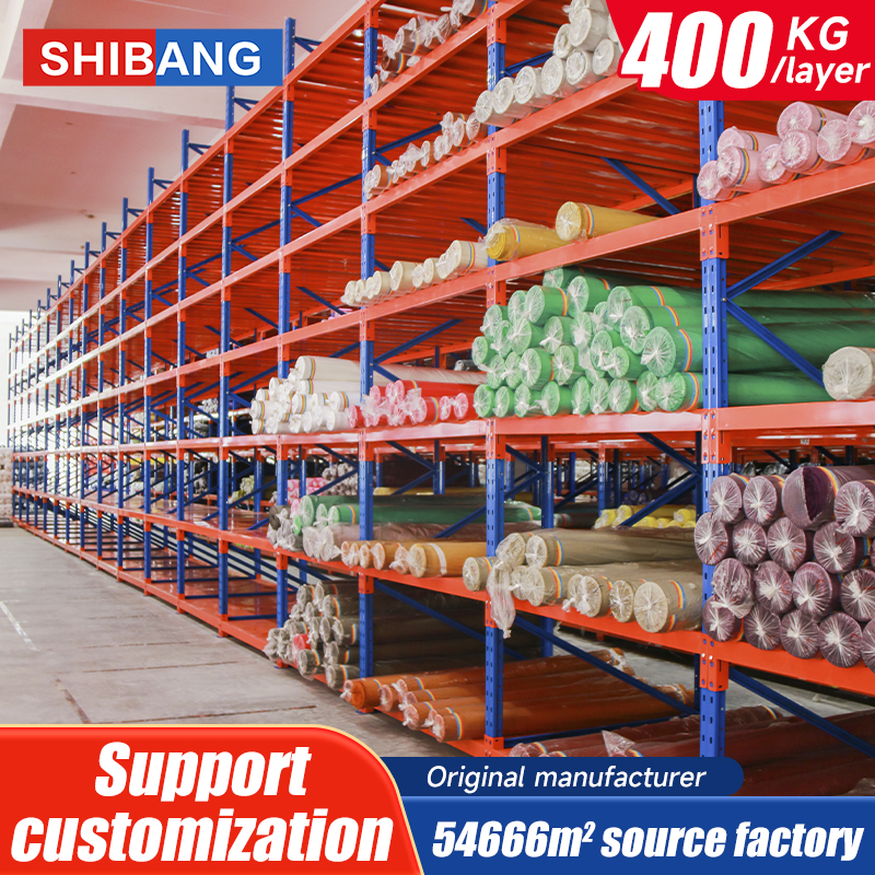 Long Span Adjustable Heavy Weight Warehouse Storage Pallet Shelves System Wide Width Rack for Industrial