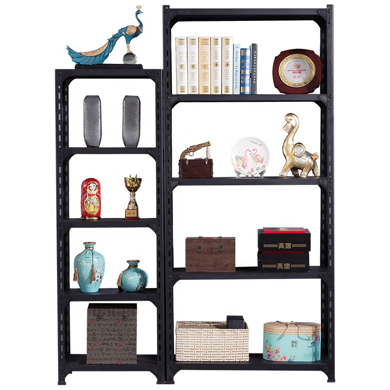 Wholesale Home Storage Shelves Units Household Angle Steel Storage Shelf Rack for Shop