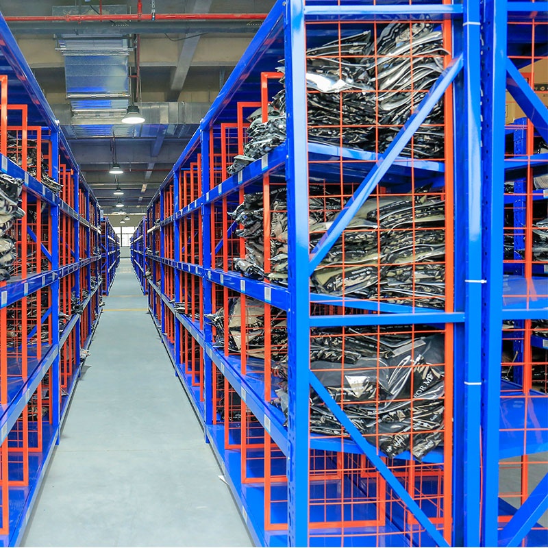 Shibang Steel Mesh Grid Corrosion Protection Powder Coated Storage Shelves for Sorting and Shelving