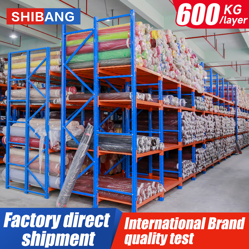 Long Span Adjustable Heavy Weight Warehouse Storage Pallet Shelves System Wide Width Rack for Industrial