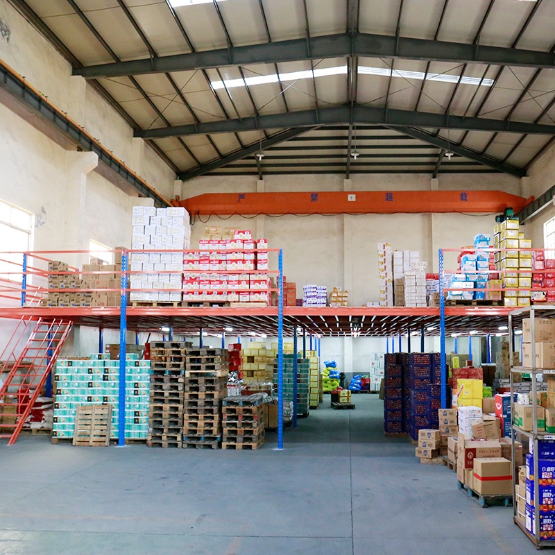 Customized Industrial Mezzanine Heavy Duty Steel Storage Platform Mezzanine Floor Racking System Metal Mezzanine