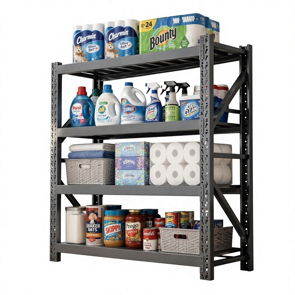 Shibang Warehouse Racks Heavy Duty Storage Shelf Home Storage Stacking Shelves