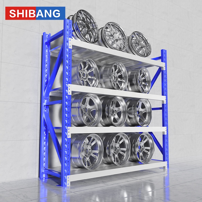 Customizable Industrial Steel Metal Shelving Shelves Adjustable Bolts Garage Warehouse Rack for Storage