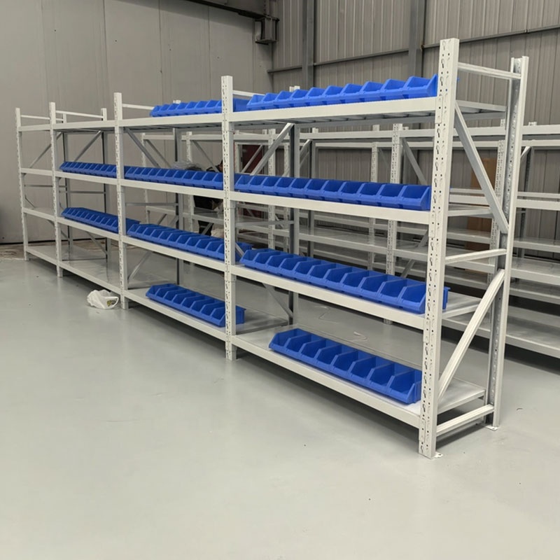 Industrial Light Duty Rack Adjustable Boltless Cold Rolled Steel Shelves 200KG/Layer Corrosion Protection for Garage Warehouse
