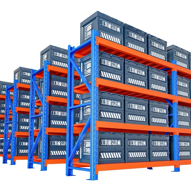 Cold Rolled Steel 150kg Load Steel Industrial Storage Racks Systems for Home Office Garage Shelf Shelving Units
