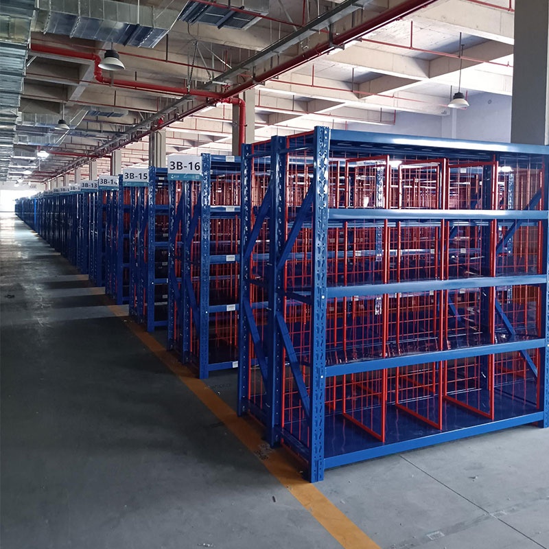 2025 New Shibang Factory Warehouse Racking Systems with Mesh Rack for Summarize and Organize